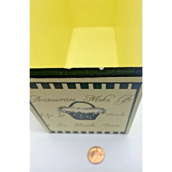 Wooden Magazine Organizers Desk Storage File Rack Desktop Holder Women Fashion - Picture 7 of 16